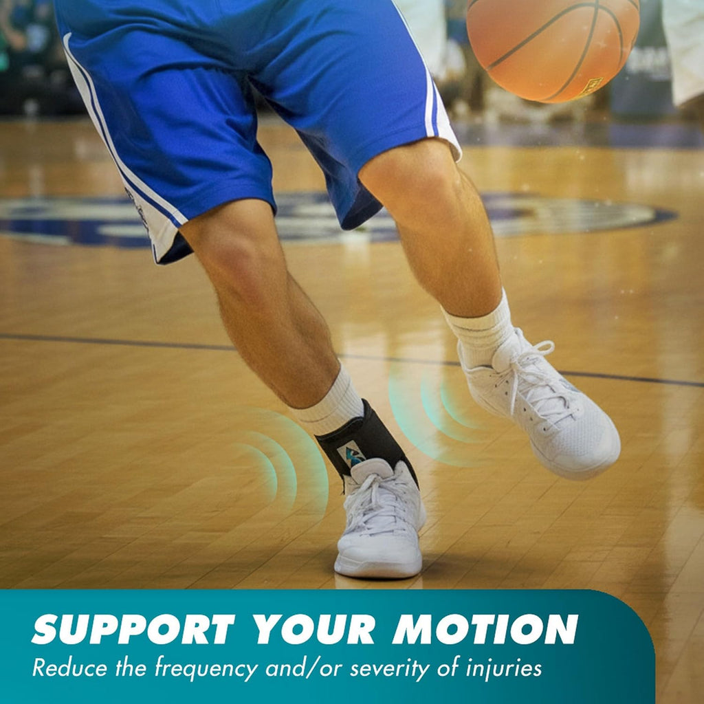 Med Spec ASO Lace-Up Ankle Stabilizer Brace for Sprains and Peroneal Tendonitis

