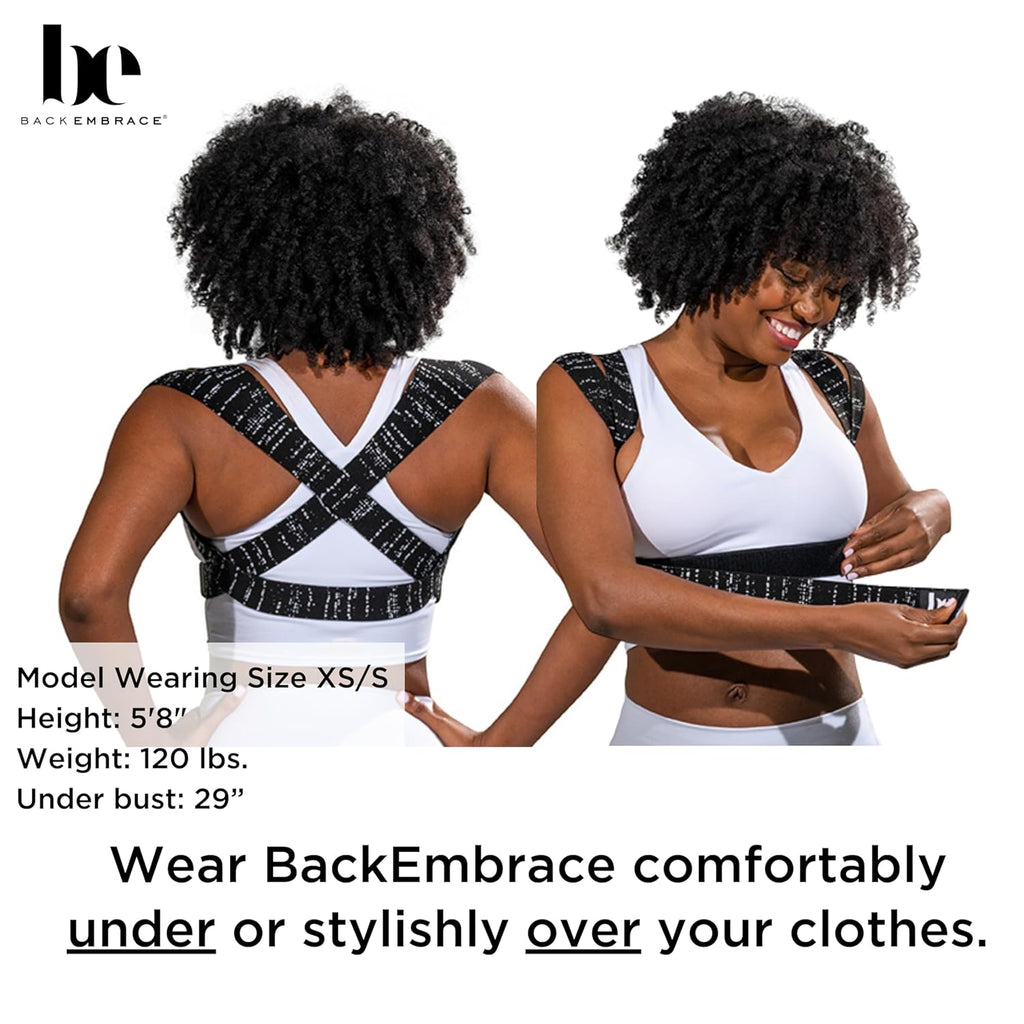 BackEmbrace Posture Corrector Posture Brace for Men and Women, Adjustable Shoulder

