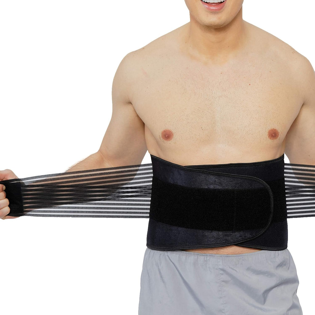 NeoTech Care Neoprene Back Brace Adjustable Breathable Lumbar Support Belt

