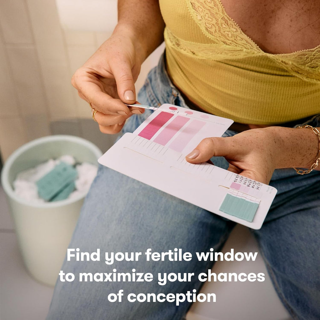 Frida Fertility At-Home Ovulation Test Kit LH Strips, Fertility Tracker, 60 Count

