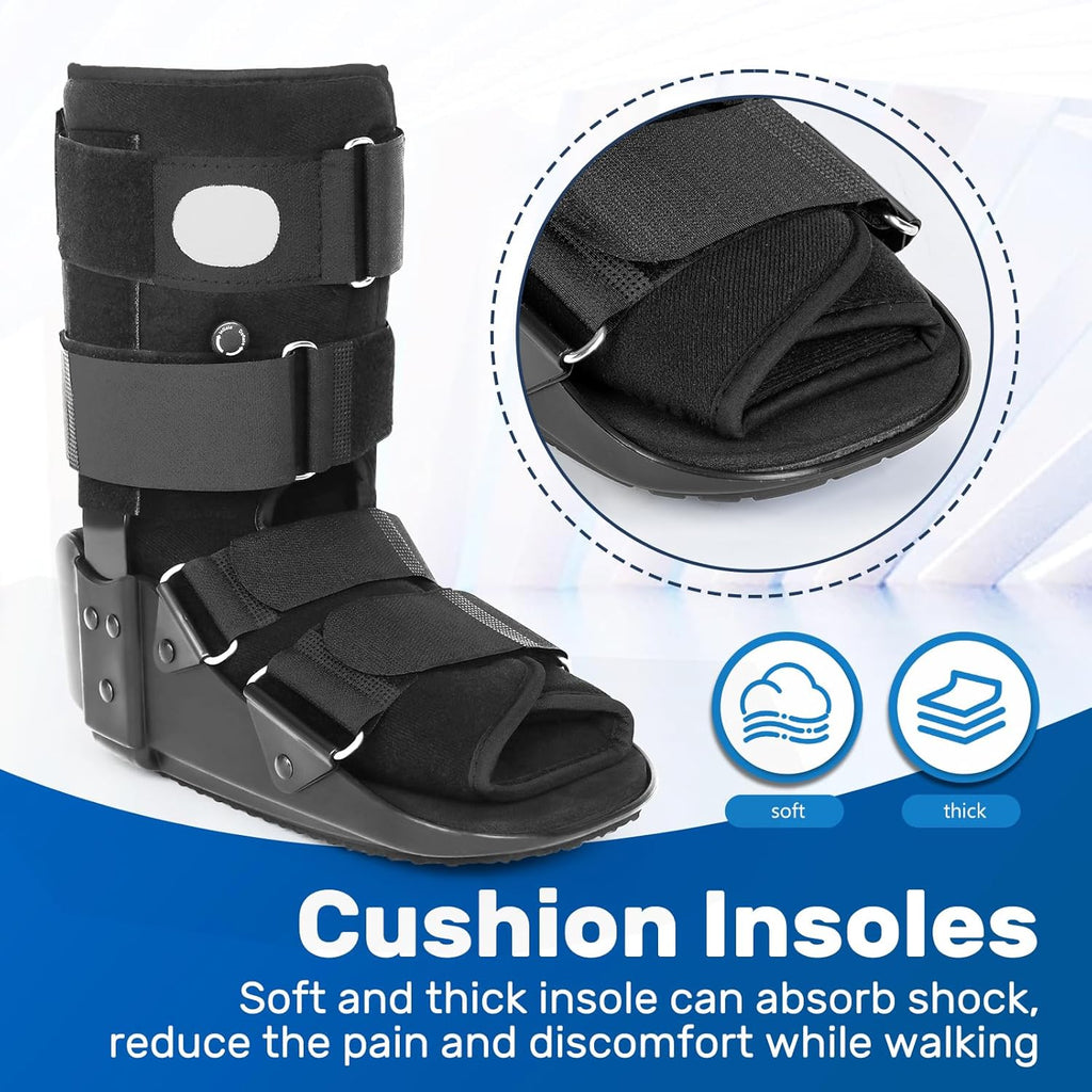 kefit Inflatable Walking Boot for Broken Foot, Sprained Ankle, Fracture

