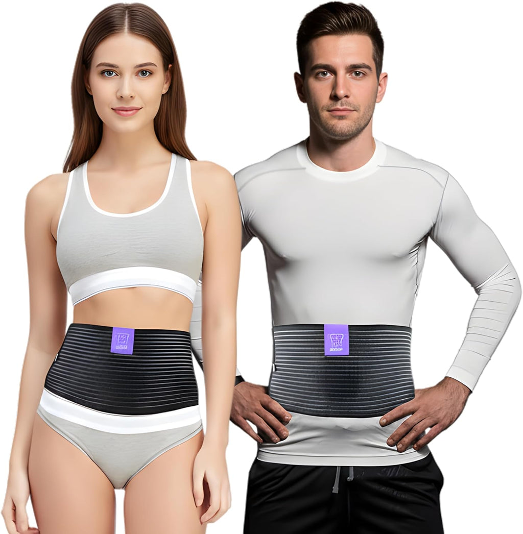 Medical Umbilical Hernia Belt Abdominal Binder Post-Surgery Compression Support

