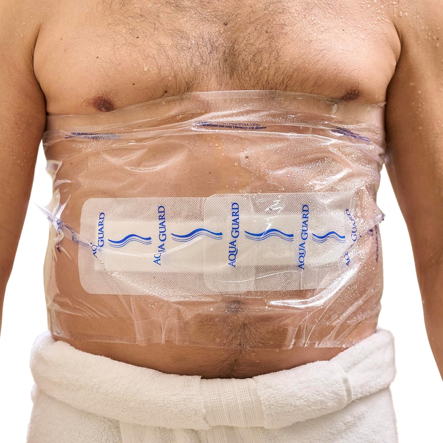 TIDI AquaGuard self-adhesive waterproof moisture barrier for shower wound dressing

