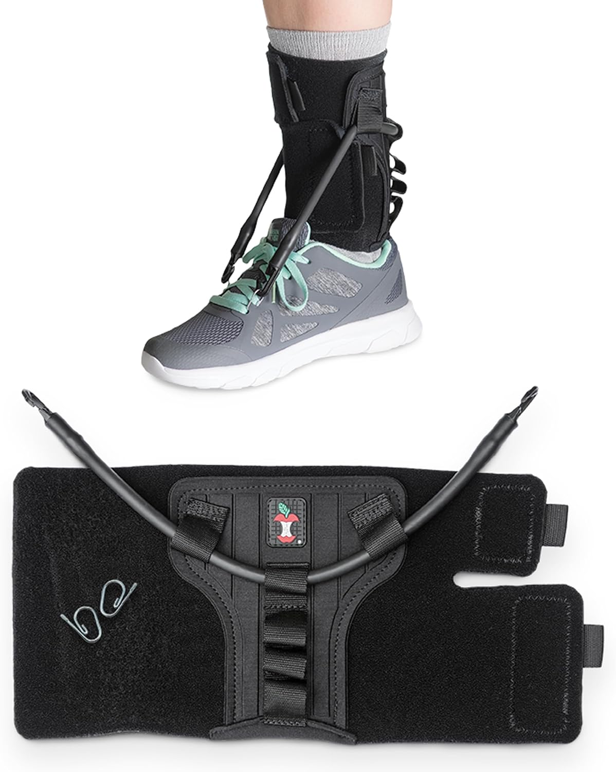 Core Products FootFlexor Foot Drop Brace Soft AFO for Walking Support

