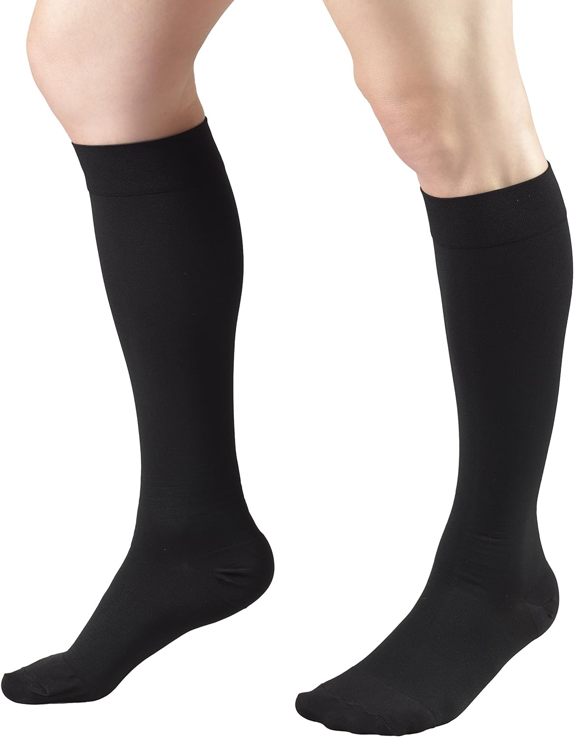 Truform 8845 30-40 mmHg Compression Stockings, Knee High, Closed Toe

