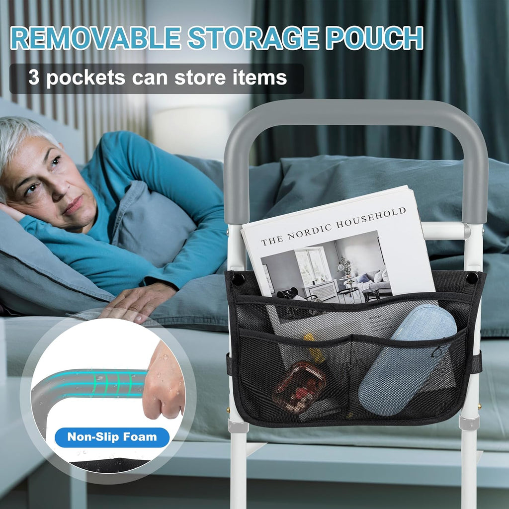 Panta Bed Rails for Elderly Adults Safety Bedside Safety Guard Rail

