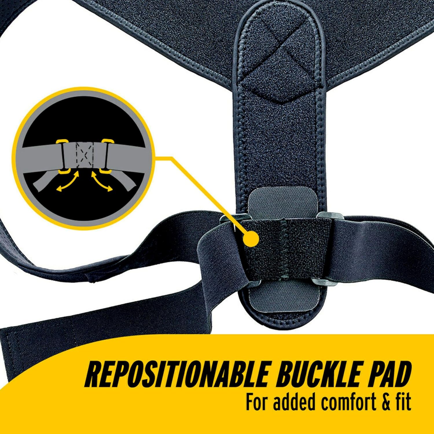 FUTURO Posture Aid for Men and Women, Breathable Shoulder Strap System

