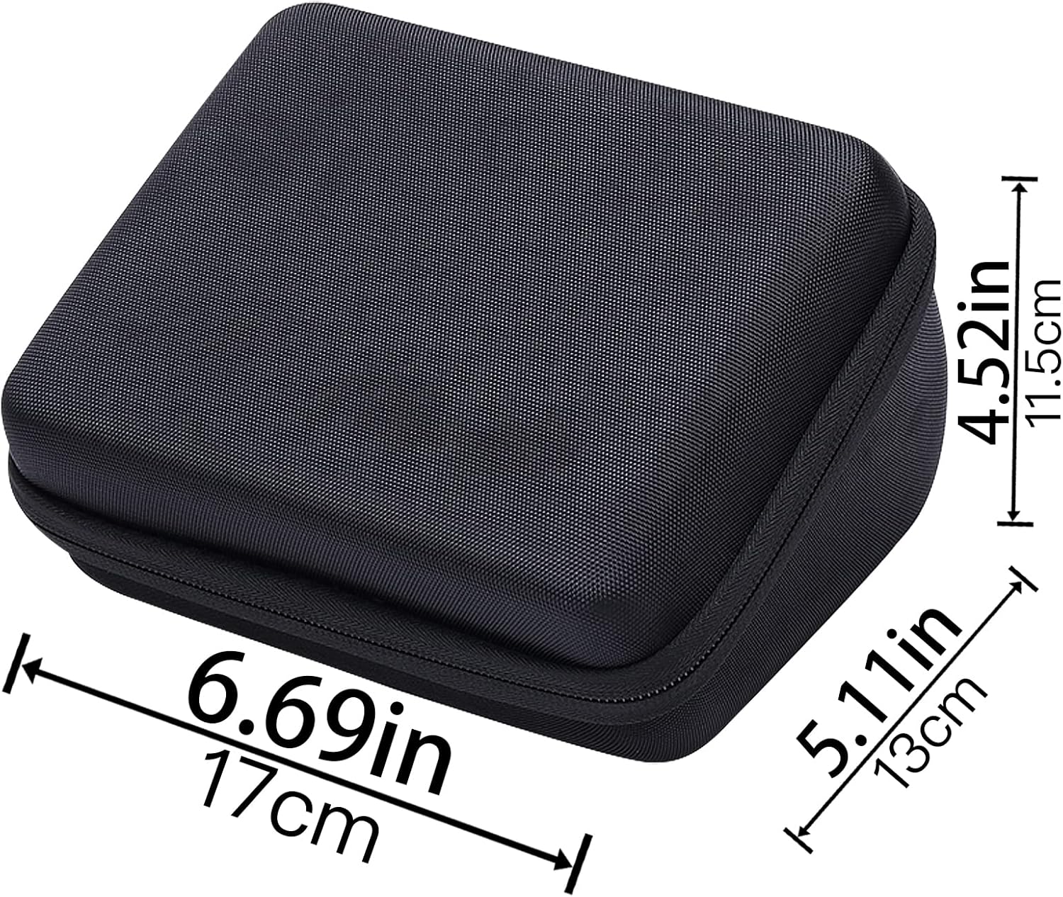 co2CREA Hard EVA Travel Case for Omron Upper Arm Blood Pressure Monitor BP7100

