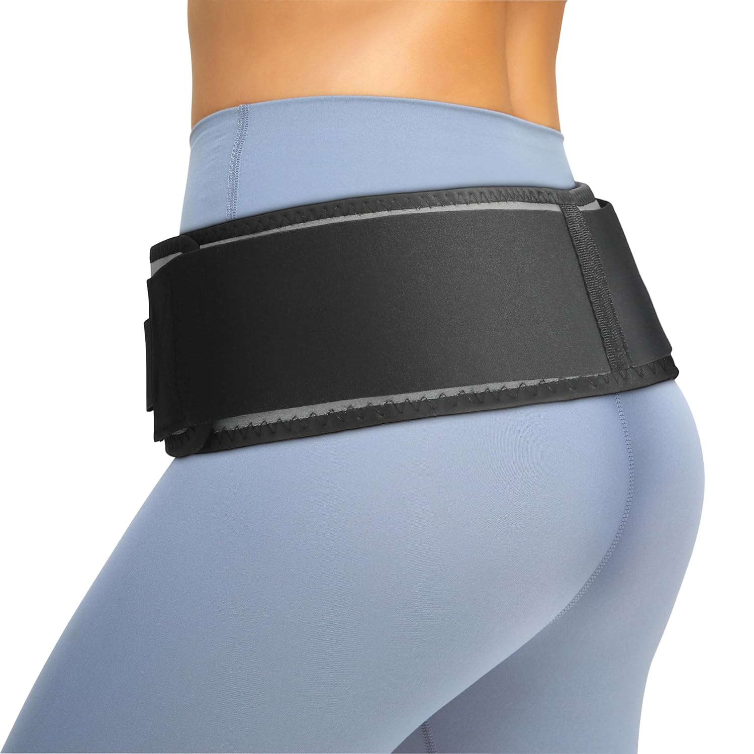 Pro Enrichment Sacroiliac SI Joint Belt, Adjustable Pelvic Lower Back Support Brace

