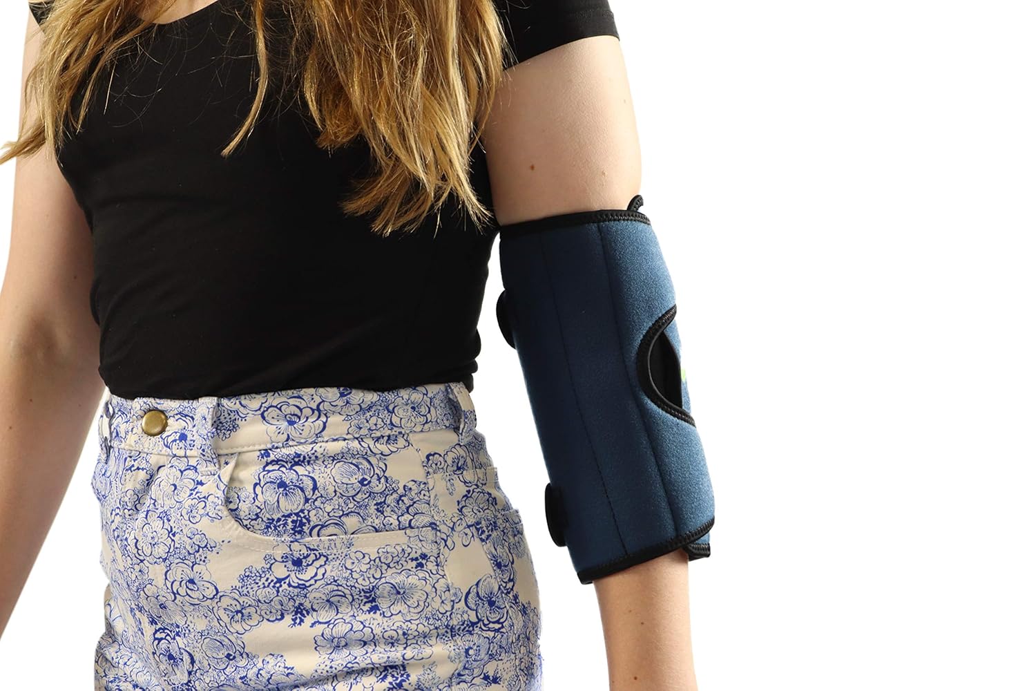 Mars Wellness Adult Elbow Immobilizer Stabilizer Support Brace Splint for Ulnar Nerve

