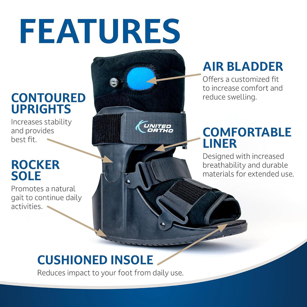 United Ortho USA14115 Short Air CAM Walker Fracture Boot

