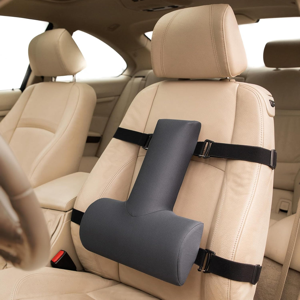 OPTP Thoracic Lumbar Back Support Pillow for Chair, Car, Office Sitting Posture


