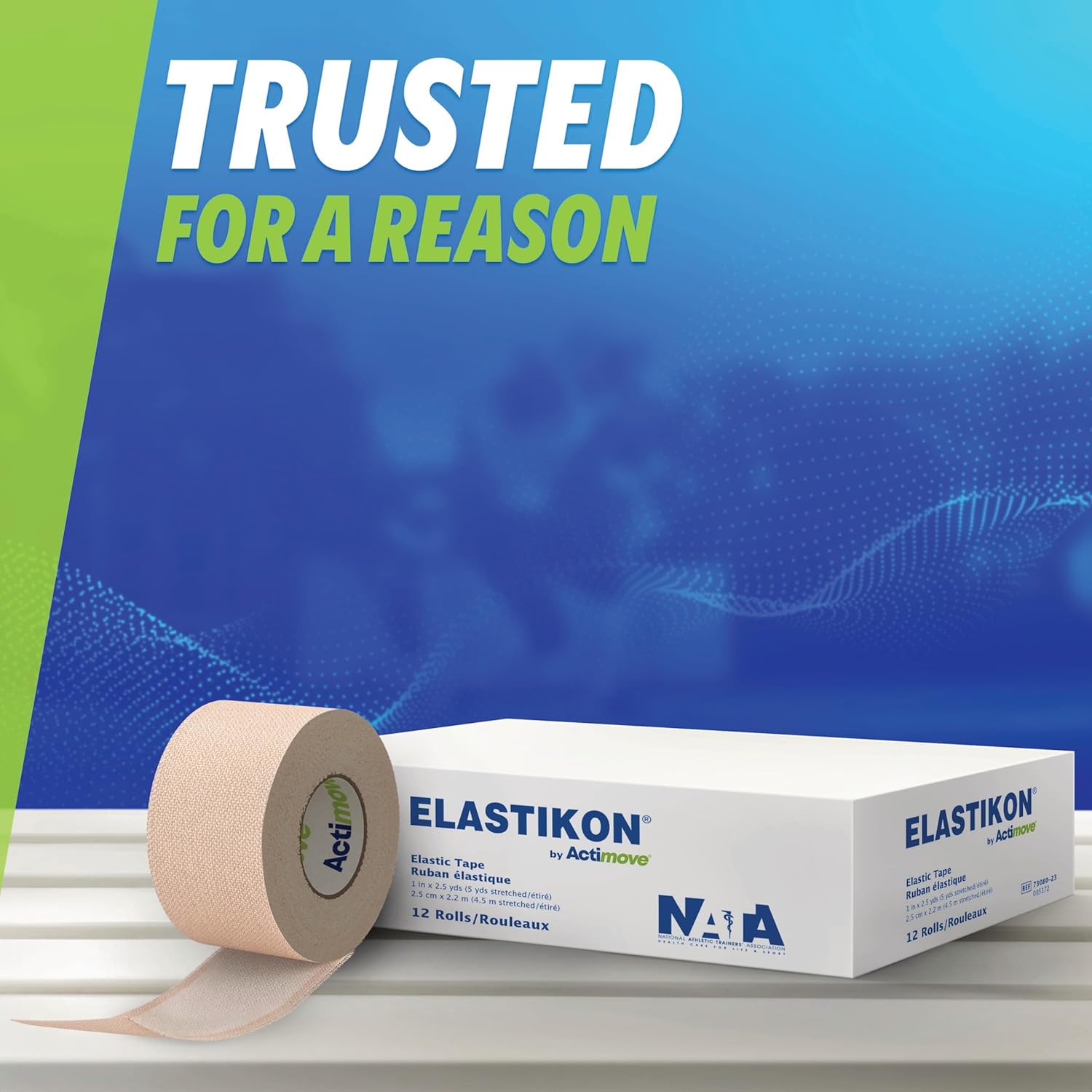 Actimove Elastikon Elastic Athletic Tape for Sprains, Strains, Muscle Support

