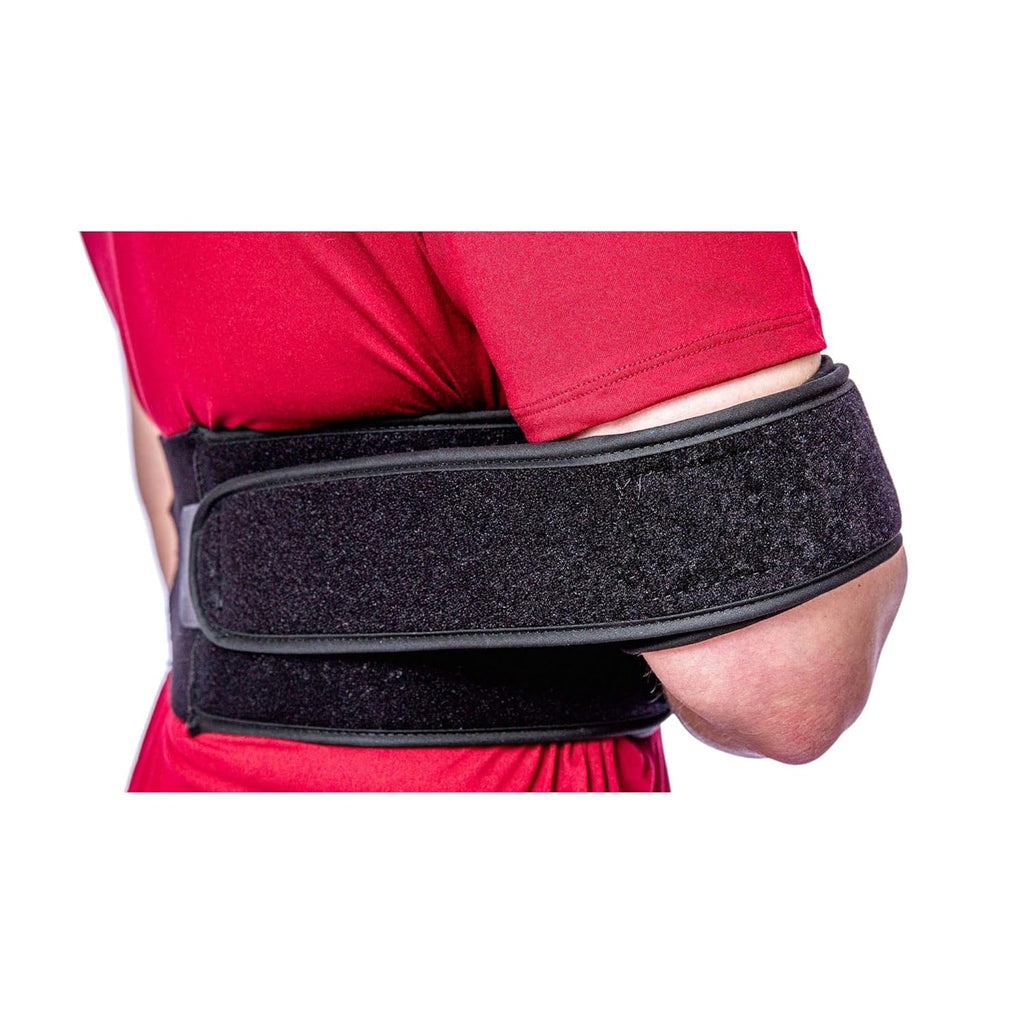 Arm Sling Shoulder Immobilizer with Bicep and Wrist Support, Adjustable Foam Brace

