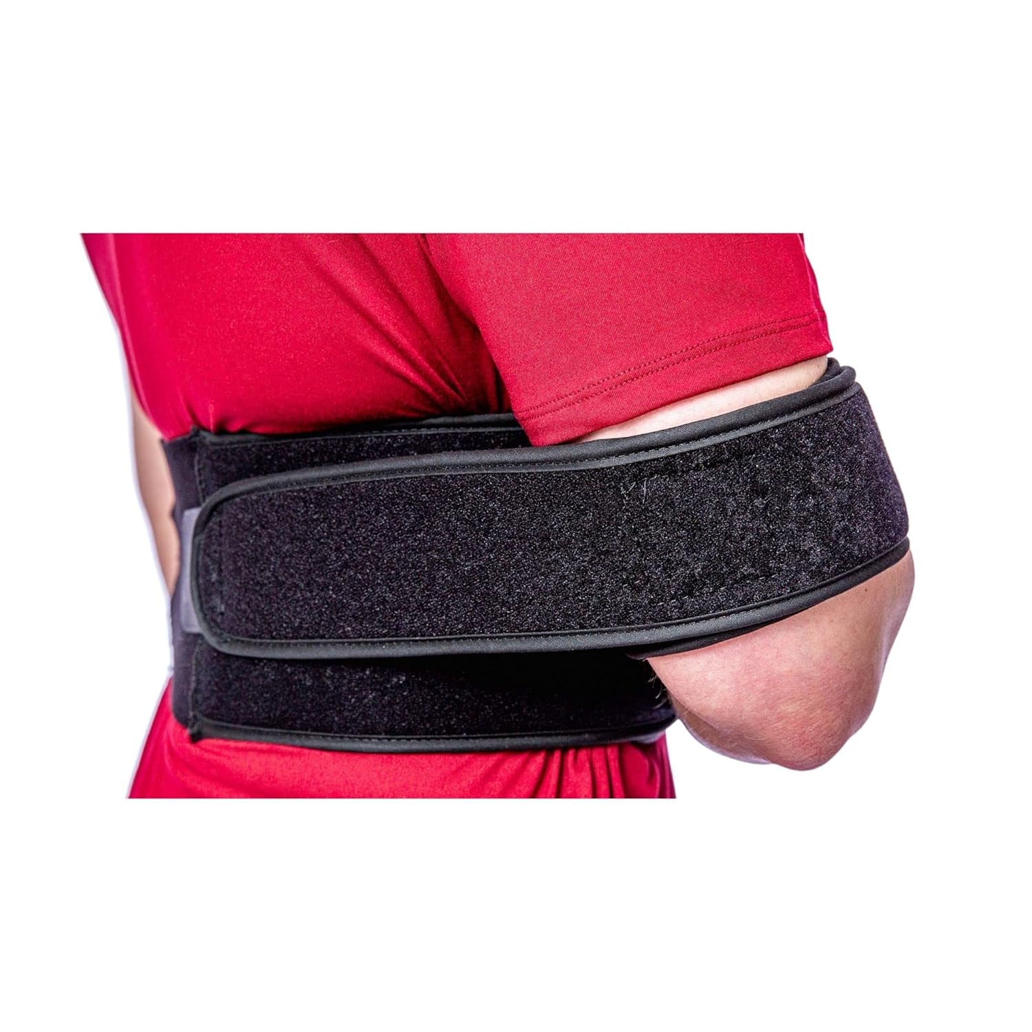 Arm Sling Shoulder Immobilizer with Bicep and Wrist Support, Adjustable Foam Brace

