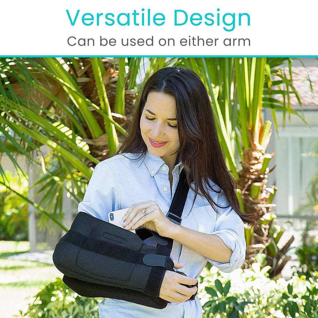 Vive Shoulder Abduction Sling Immobilizer with Abduction Pillow, Arm Support

