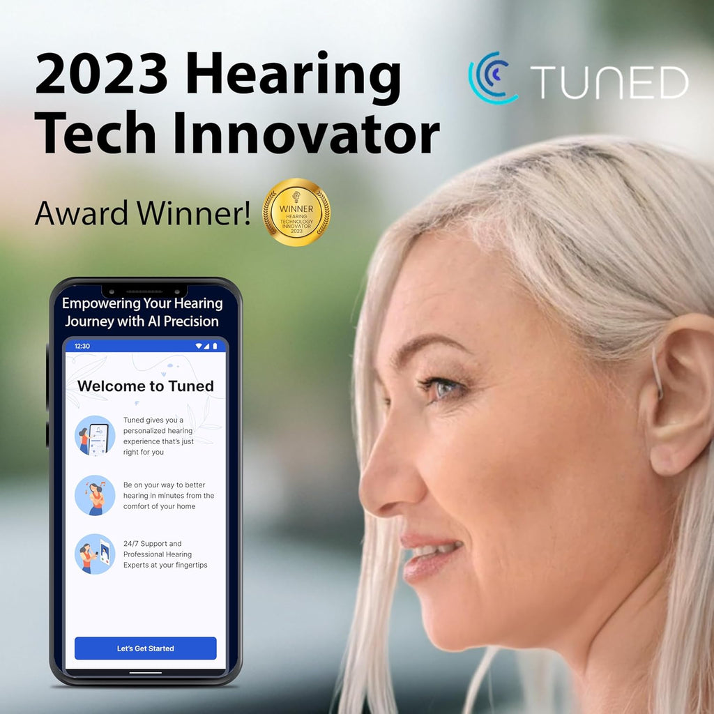 JVC OTC Hearing Aids for Seniors, Rechargeable Behind-Ear with Charging Case

