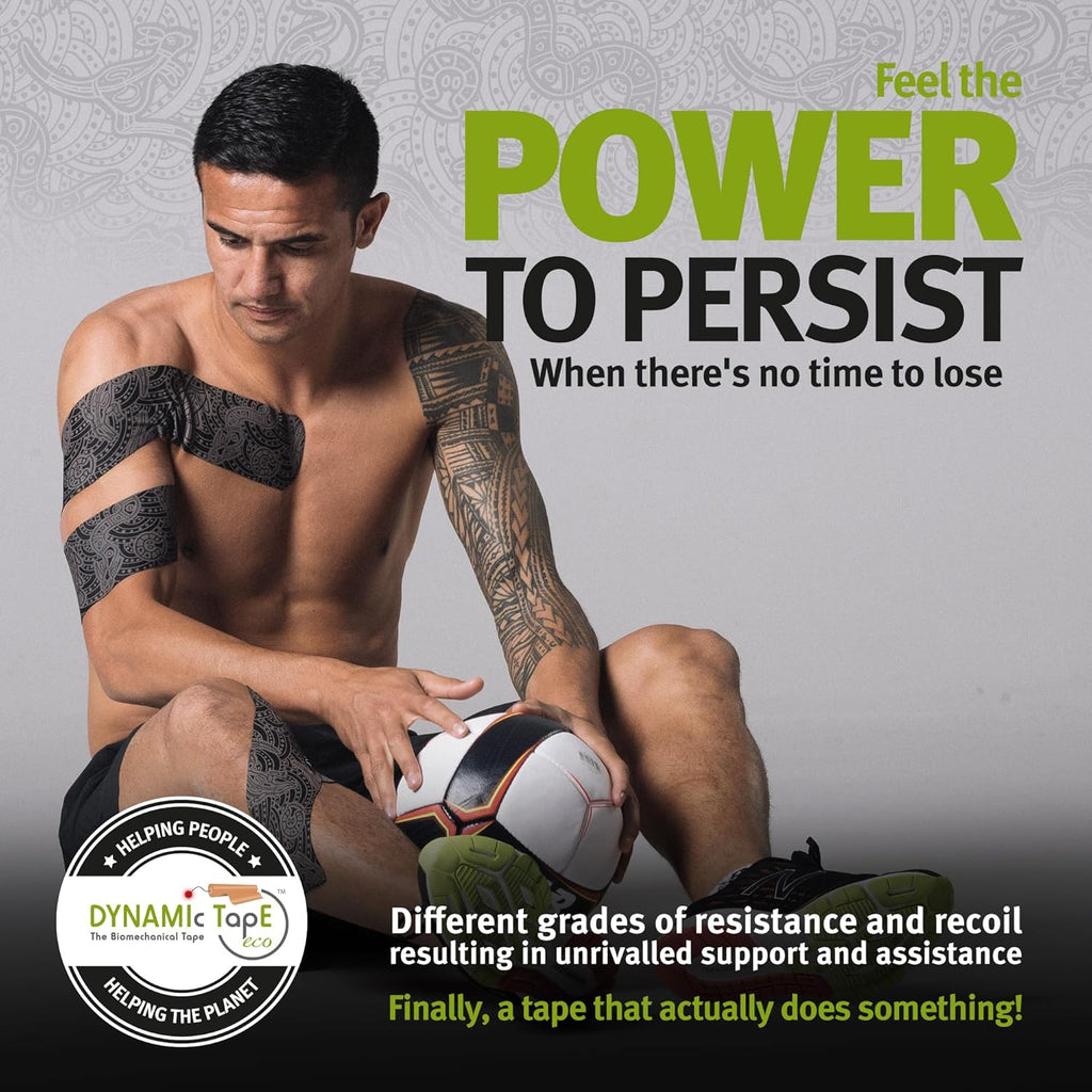 Dynamic Tape Eco Biomechanical Athletic Tape for Sports Muscle and Joint Support

