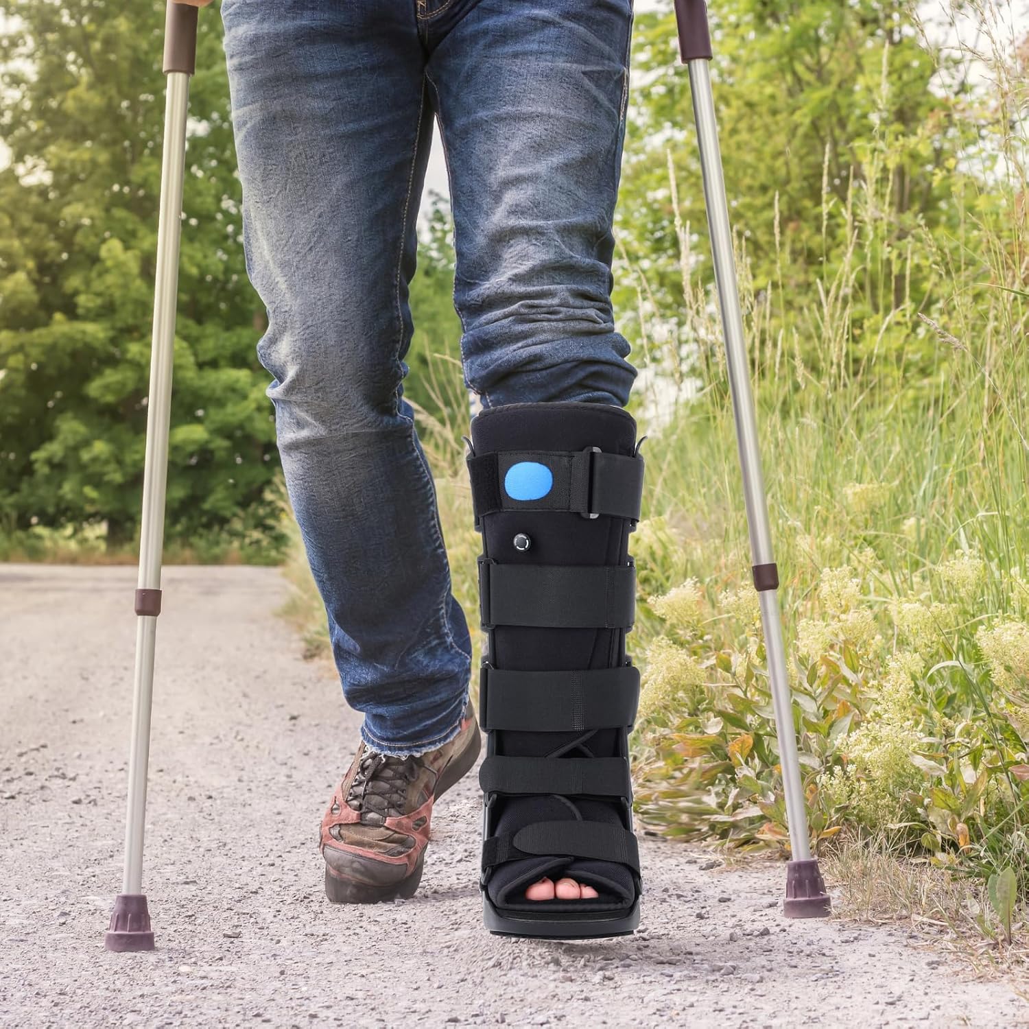 Tall Air Cam Fracture Boot Orthopedic Walker Boot for Broken Foot and Sprained Ankle

