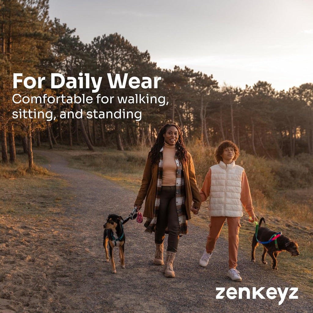 ZENKEYZ Hip Brace & Thigh Support Adjustable Compression Sleeve with Anti-Slip 3-Strap


