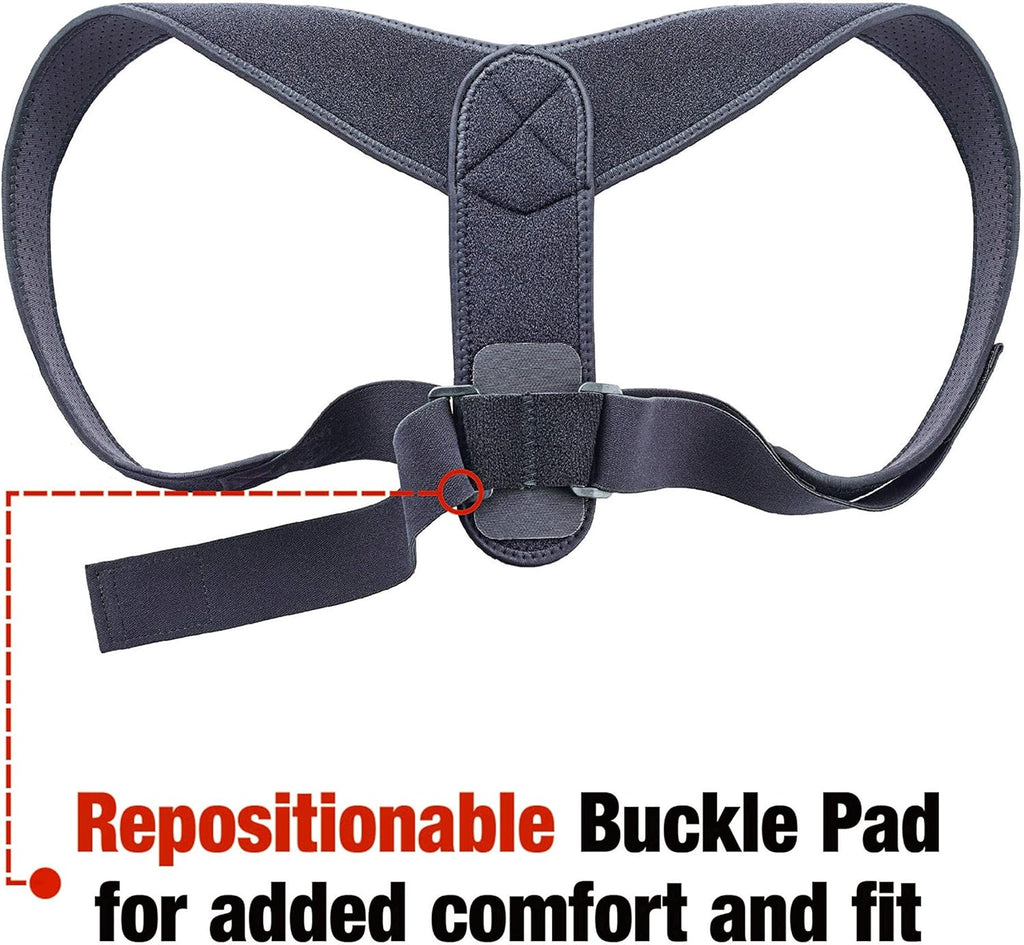 ACE Posture Corrector for Upper Back Support with Adjustable Shoulder Straps


