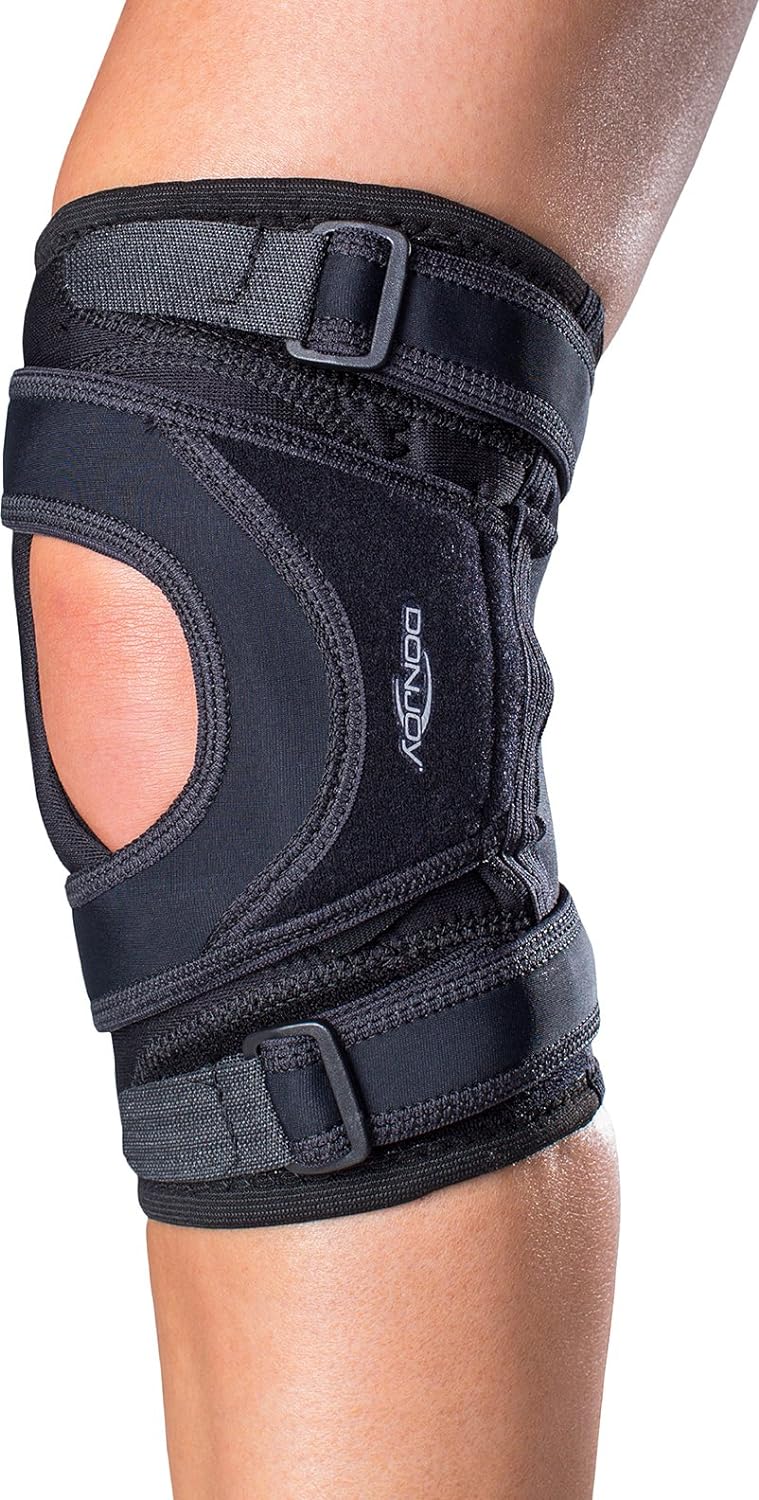 DonJoy Tru-Pull Lite Knee Brace for Patella Instability, Dual-Durometer Support

