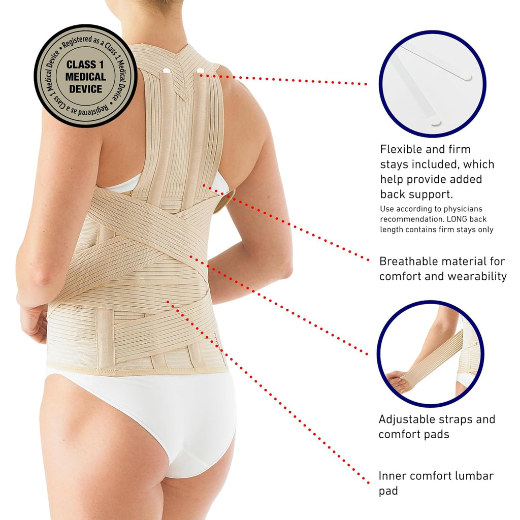Neo G Dorsolumbar Back Support Brace for Kyphosis, Posture Correction

