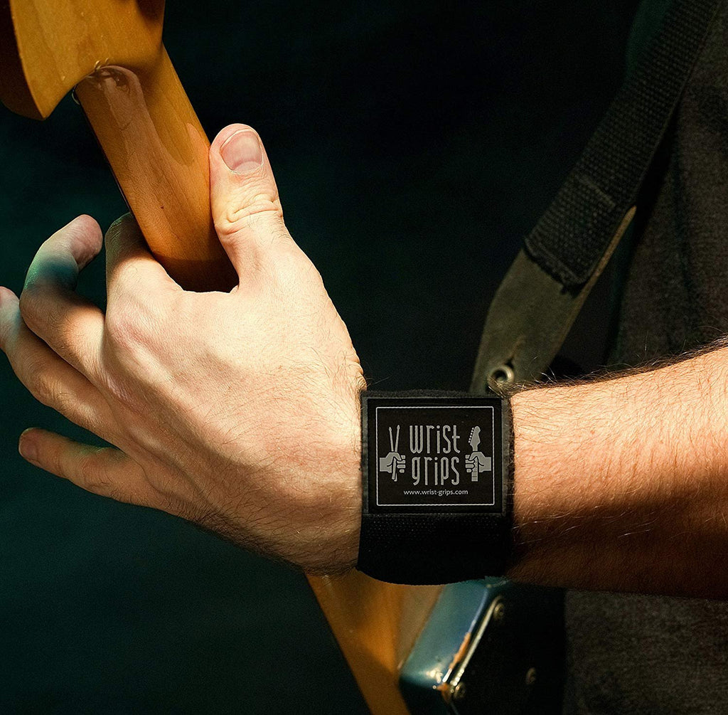 WristGrips Compression Wrist Wraps for Musicians, Carpal Tunnel, Tendonitis, Arthritis

