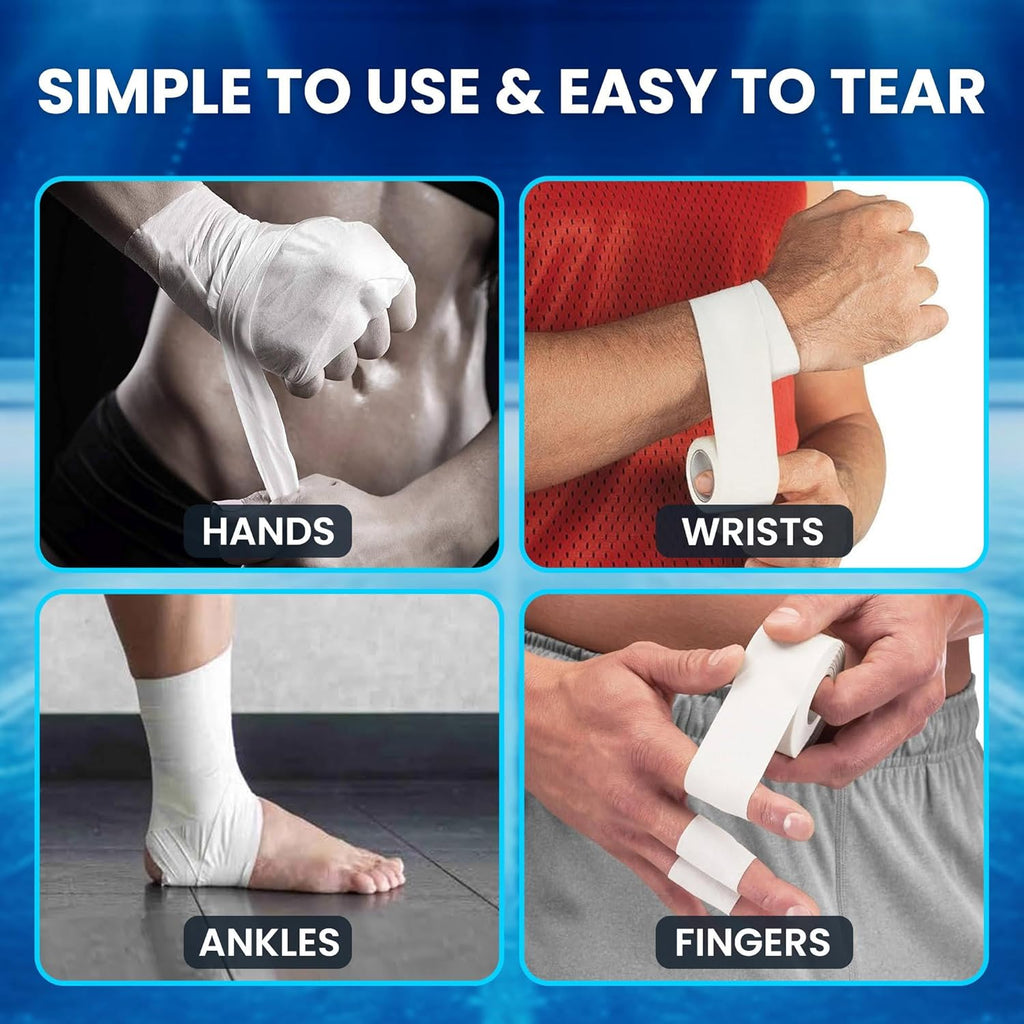 Titan Athletics Athletic Tape, Medical Sports Tape Roll, 1.5 in x 45 ft

