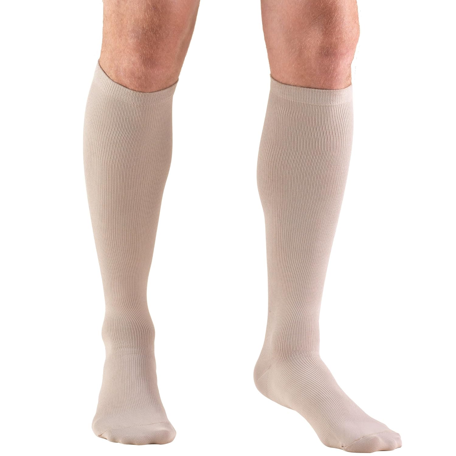 Truform Compression Socks 20–30 mmHg Knee-High Dress Socks for Men Over Calf

