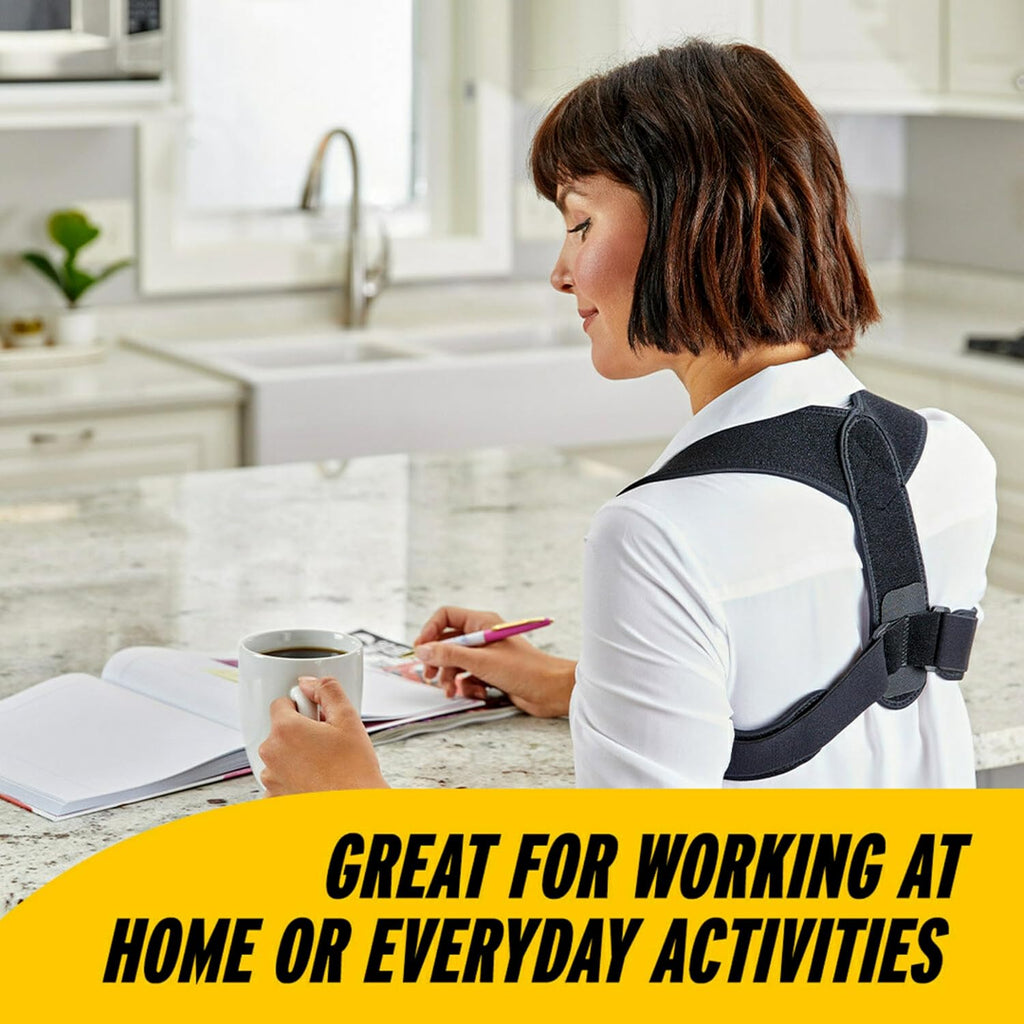 FUTURO Posture Aid for Men and Women, Breathable Shoulder Strap System

