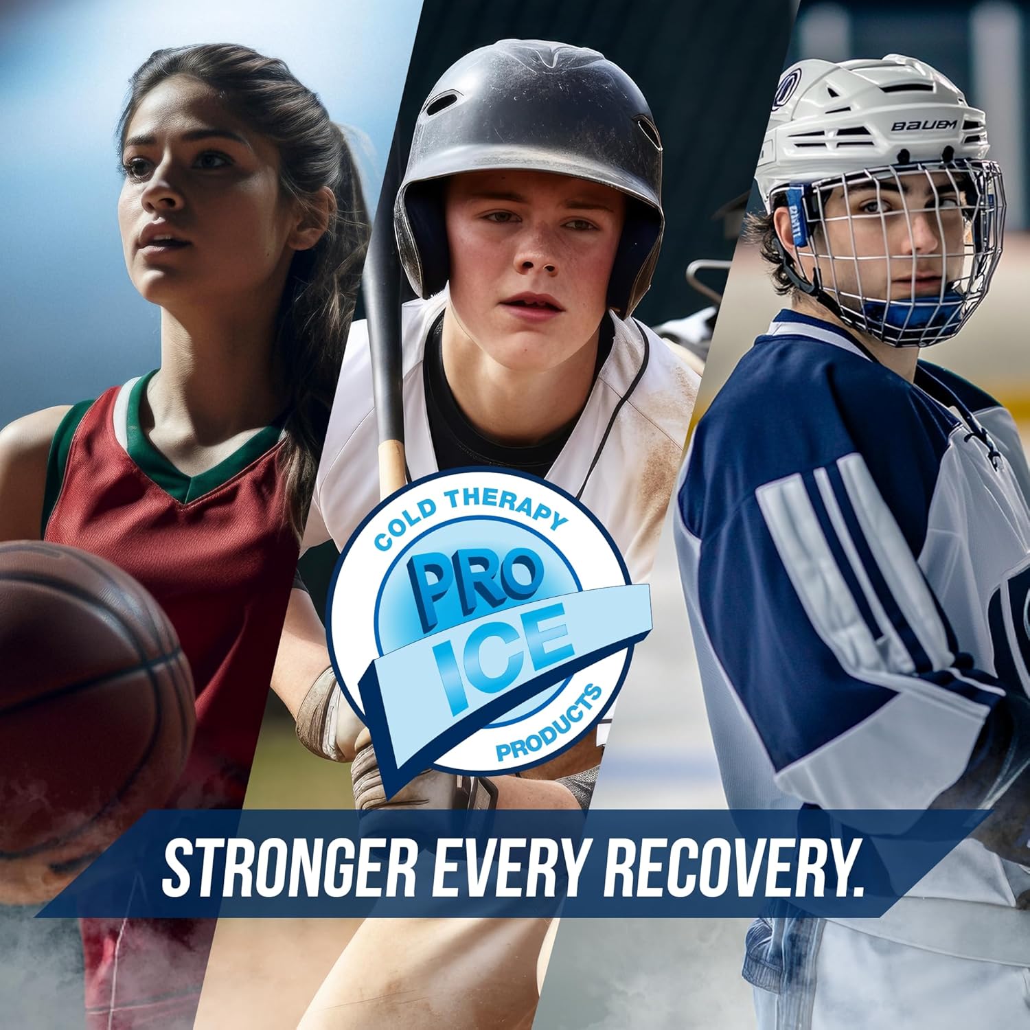 Pro Ice Shoulder & Elbow Ice Therapy Wrap with Reusable Ice Packs

