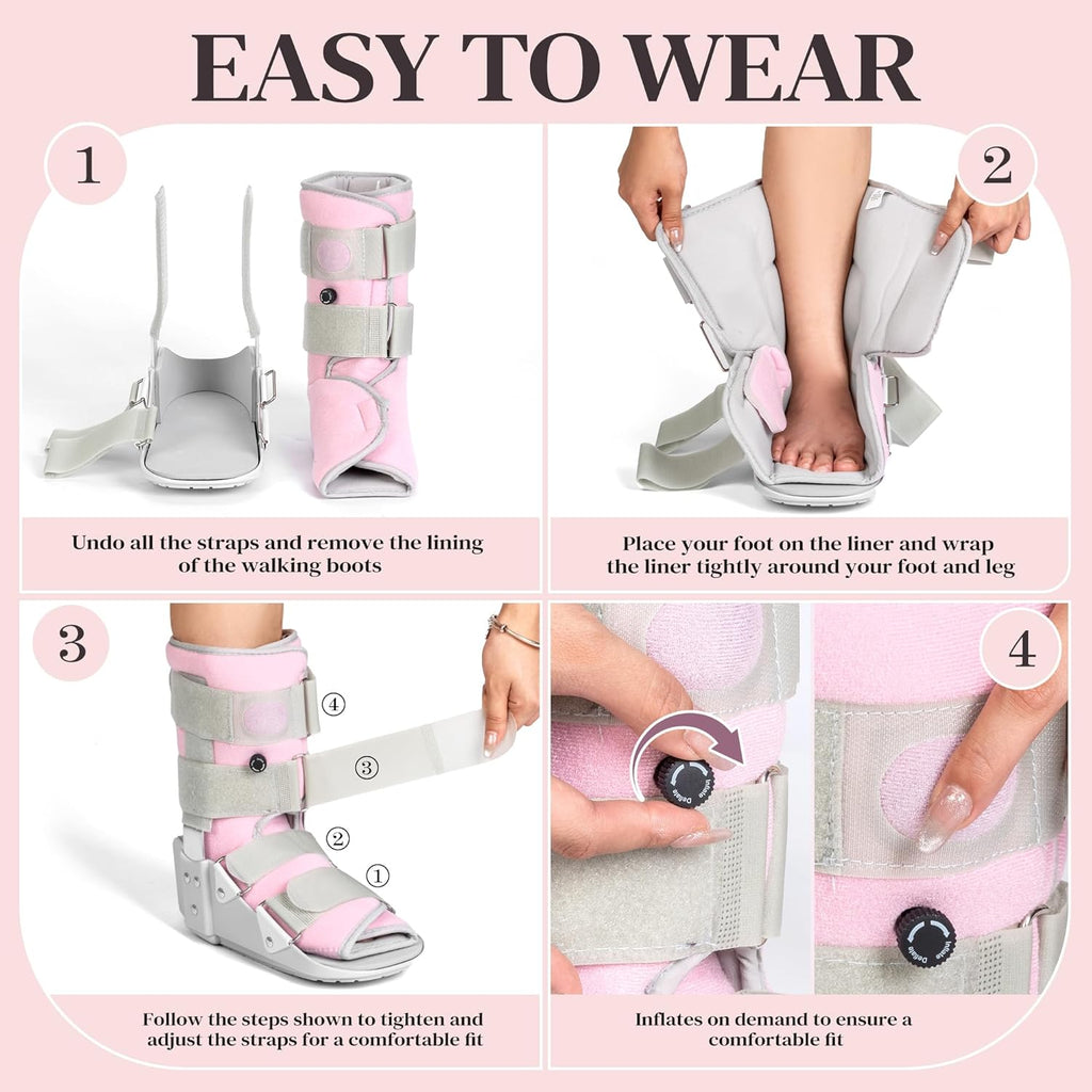 Medibot Medical Grade Fracture Boot Walker for Foot and Ankle, Adjustable

