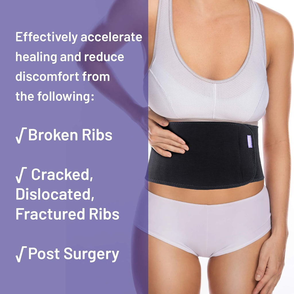 Everyday Medical Broken Rib Brace Bamboo Charcoal Rib Support Compression Corset

