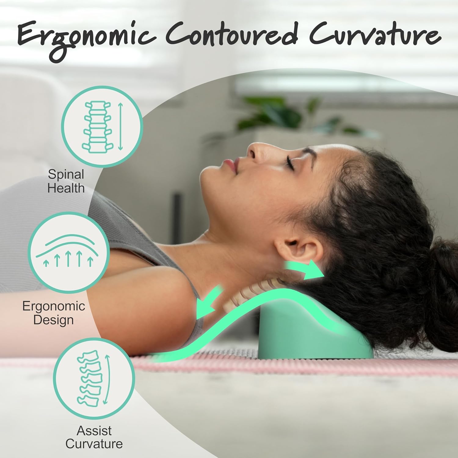 CranioCradle Home Therapy System for Head, Neck, Back & Shoulder Pain Relief

