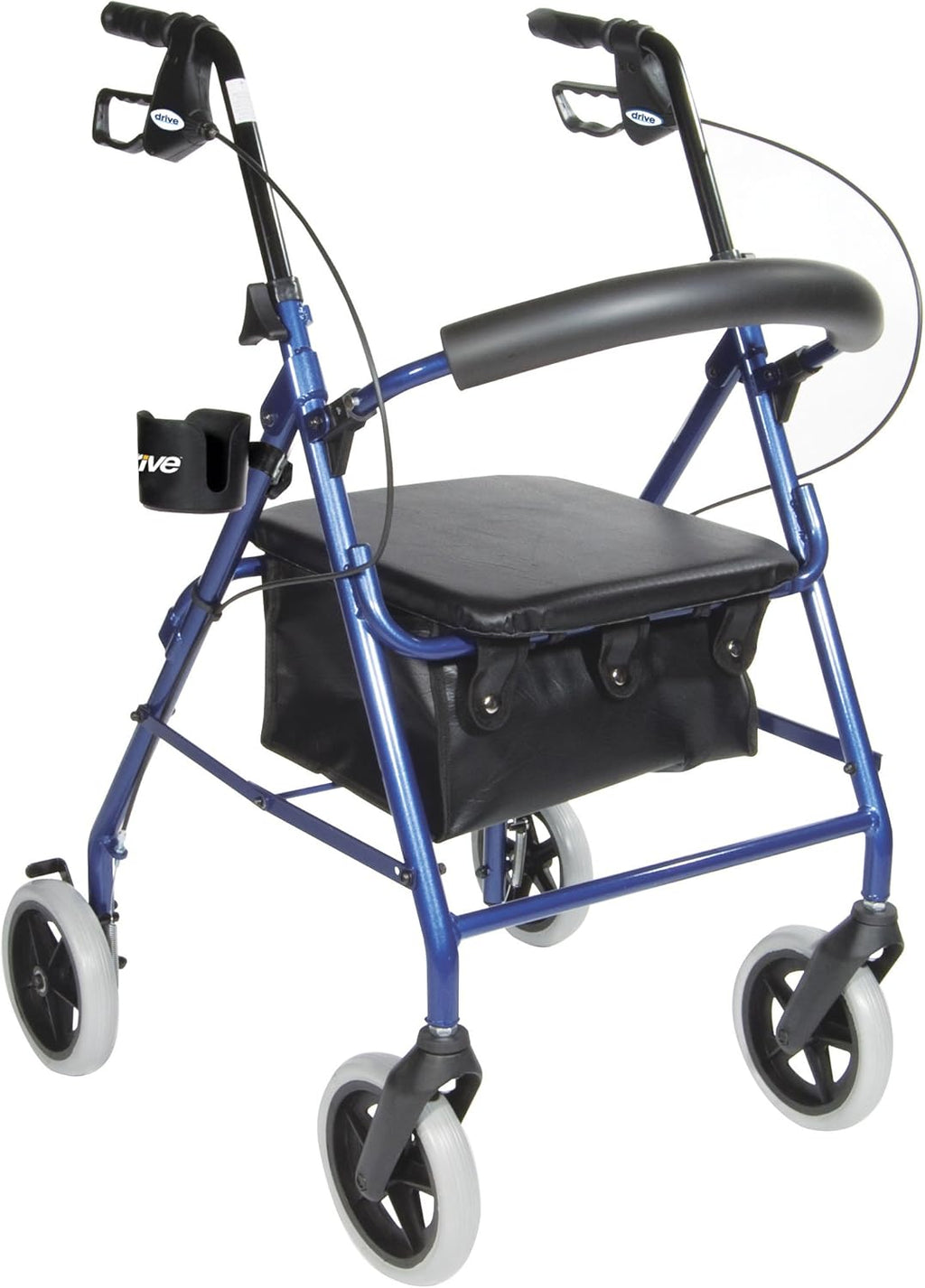 Drive Medical Universal Clamp-On Cup Holder for Walker, Rollator, Wheelchair

