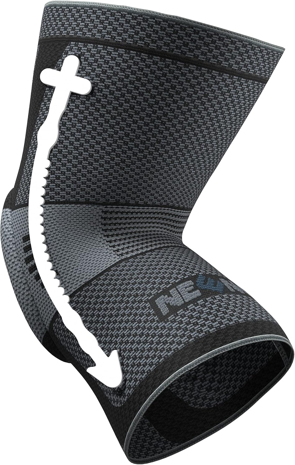 NEENCA Professional Knee Brace Compression Sleeve with Horizontal Knit Support


