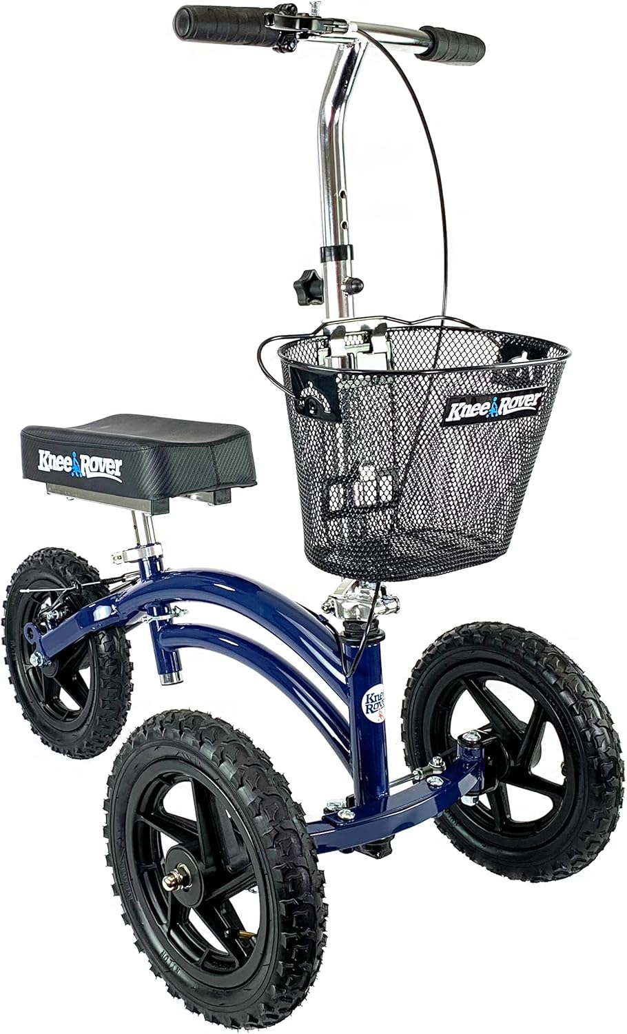KneeRover Original Steerable All-Terrain Knee Scooter, Foldable Knee Walker Aid

