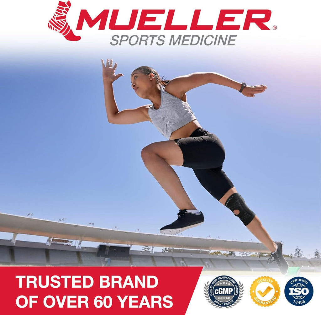 Mueller Sports Medicine Self-Adjusting Knee Brace, Compression Support for Pain Relief

