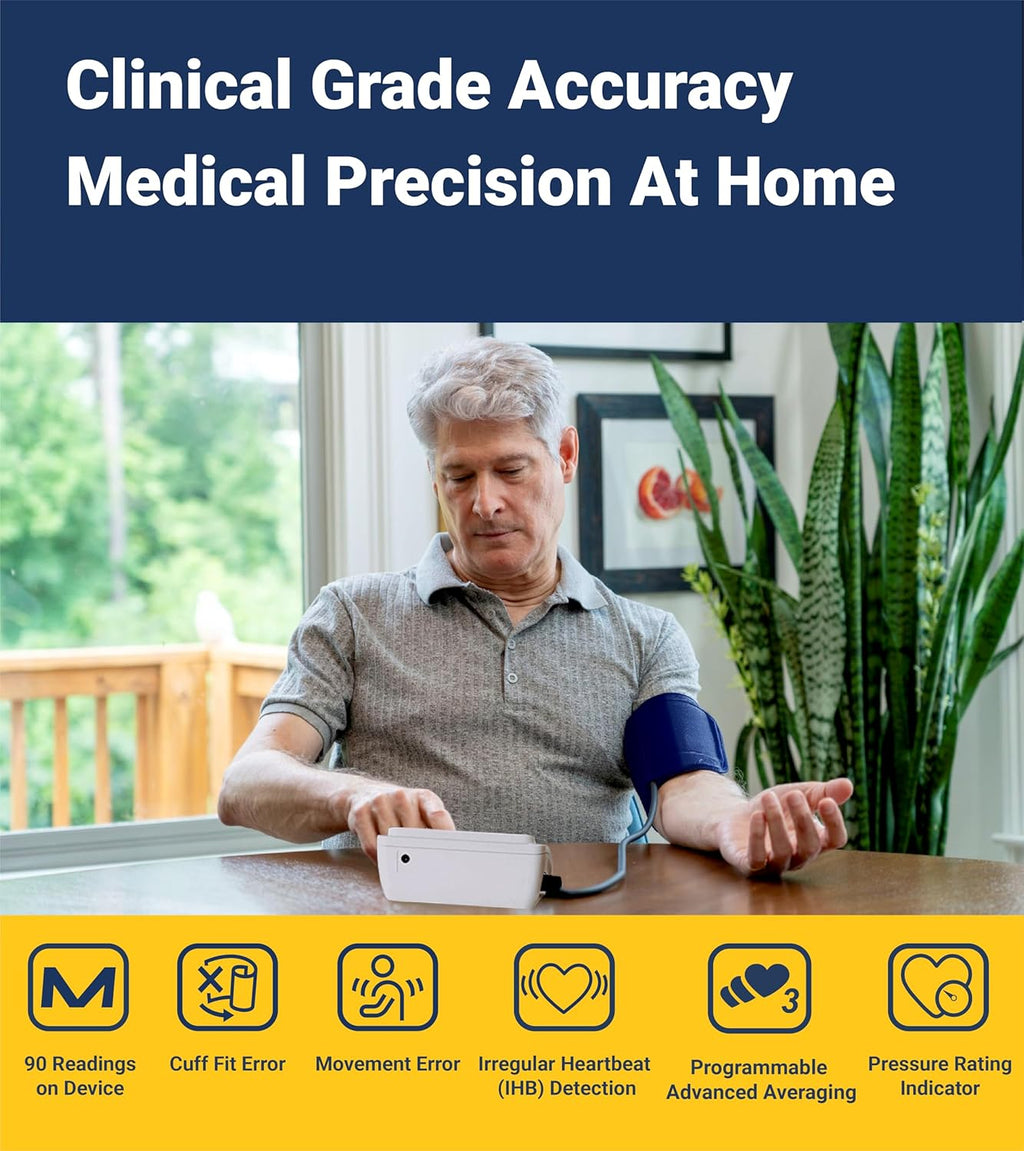 A&D Medical UA-1030T Blood Pressure Machine with TriCheck and Body Movement Sensor

