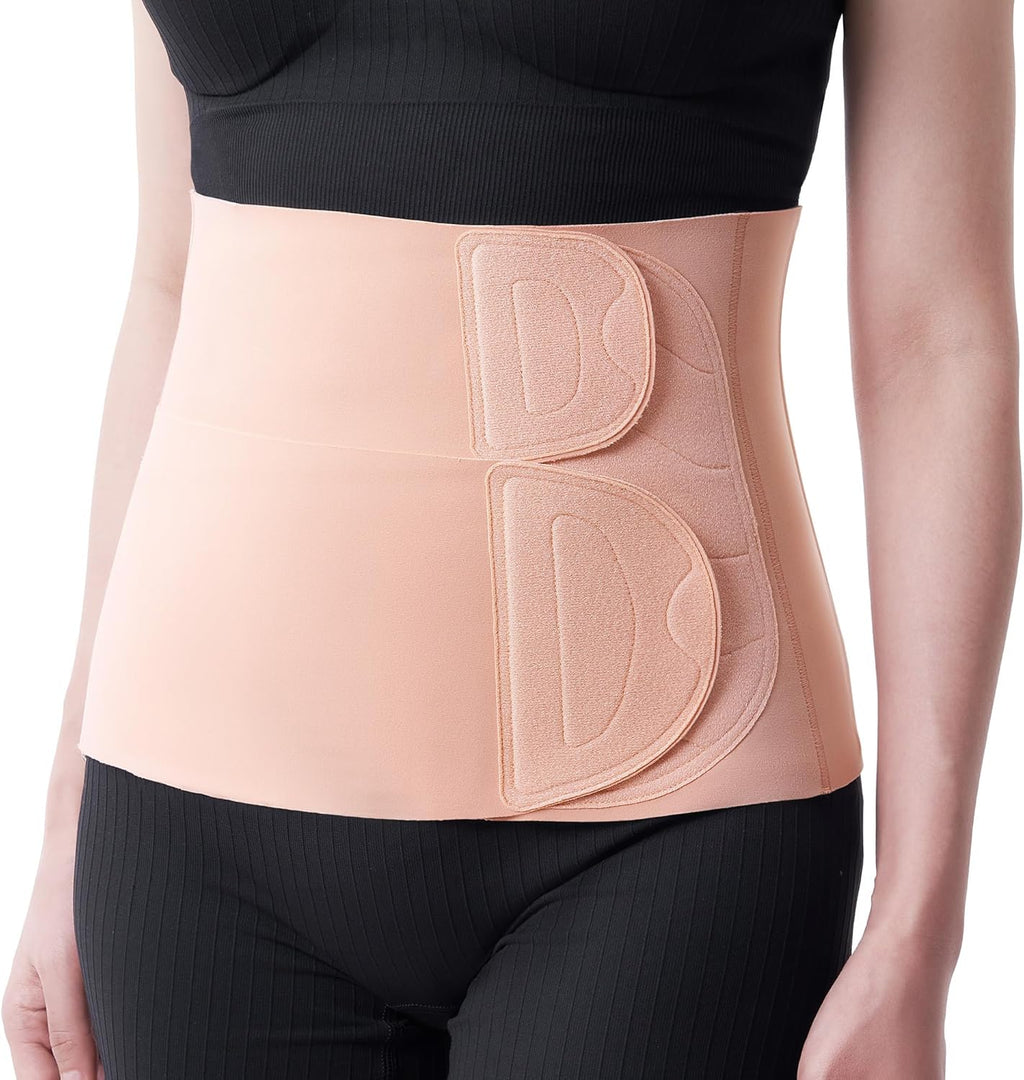 Momcozy Ergowrap Abdominal Binder Postpartum Post-Surgery Belly Binder with 3D Lift

