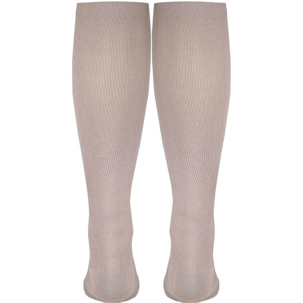 Truform Compression Socks 20–30 mmHg Knee-High Dress Socks for Men Over Calf

