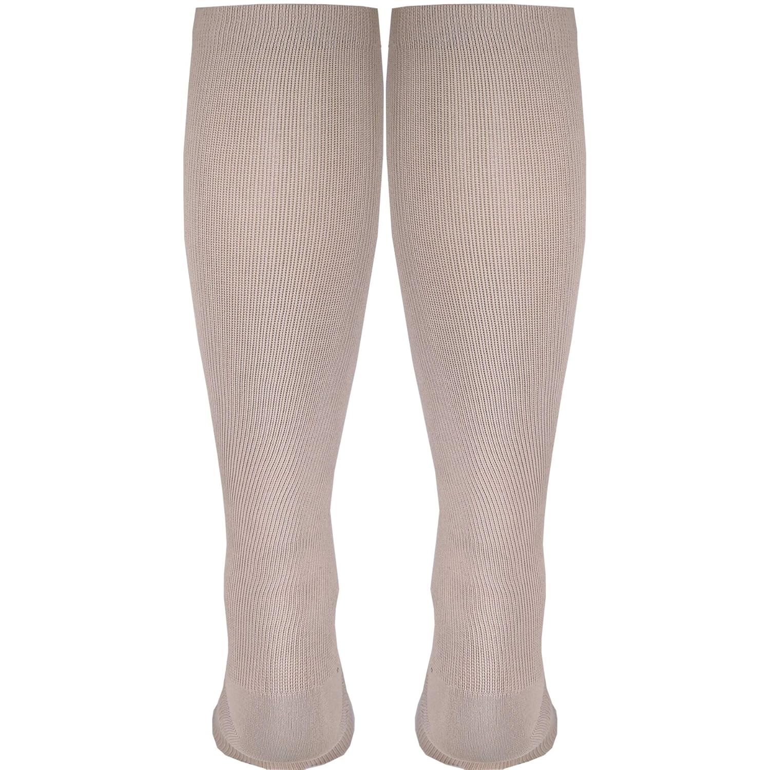 Truform Compression Socks 20–30 mmHg Knee-High Dress Socks for Men Over Calf

