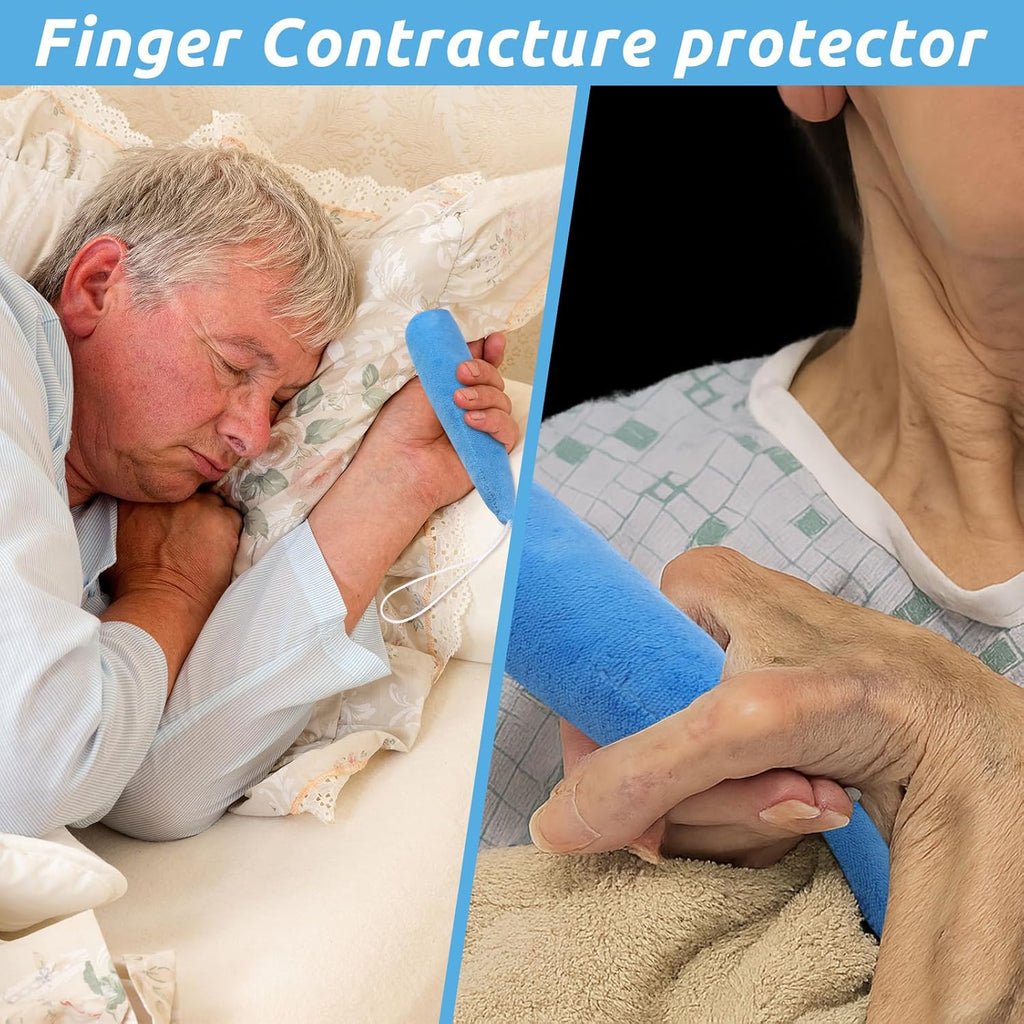 Soulchen Palm Protector Carrot Shape for Hand Contracture Support with Wands

