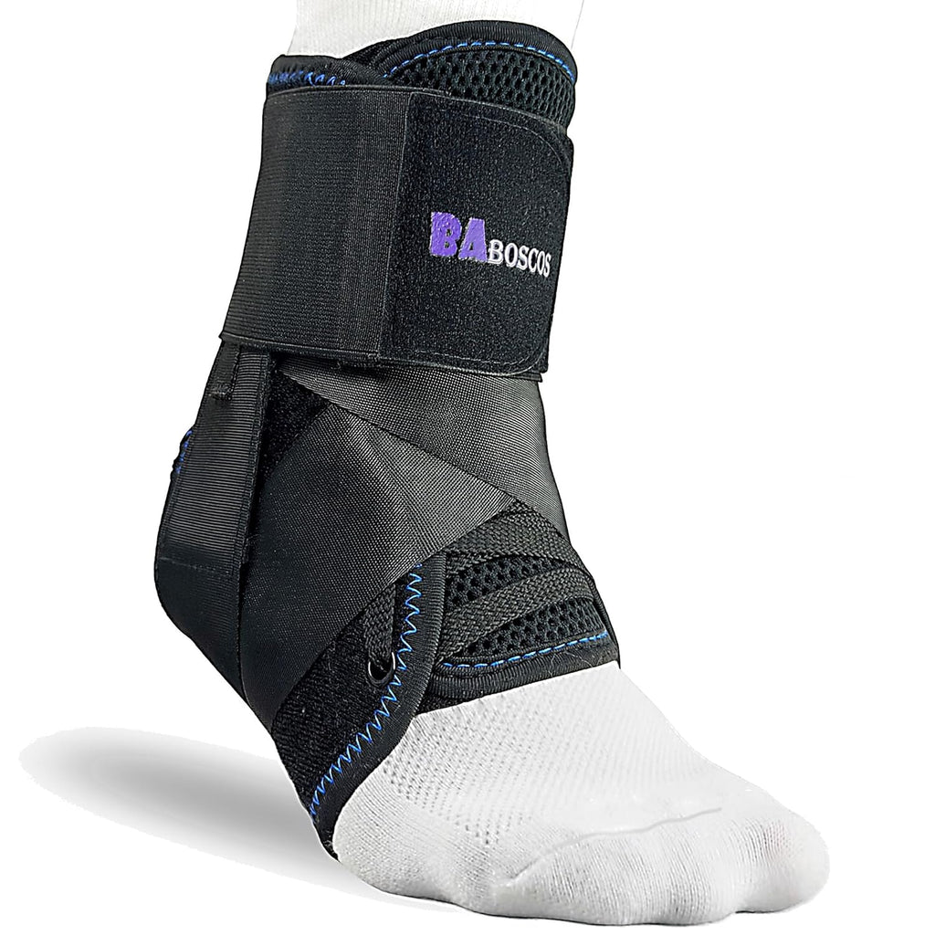 Figure 8 Ankle Brace for Men and Women, Ankle Stabilizer with Pull Lace Fit

