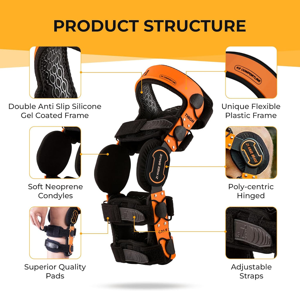 Z1 K2 Comfortline Knee Brace for ACL Meniscus Support, Joint Pain Relief

