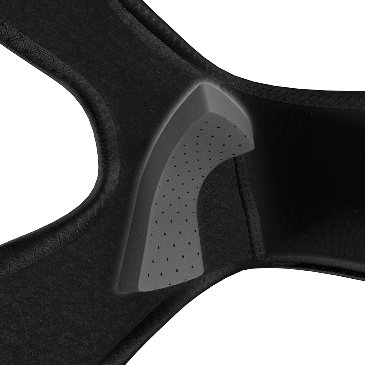 Shock Doctor Knee Patella Support Wrap with Dual Strap Compression

