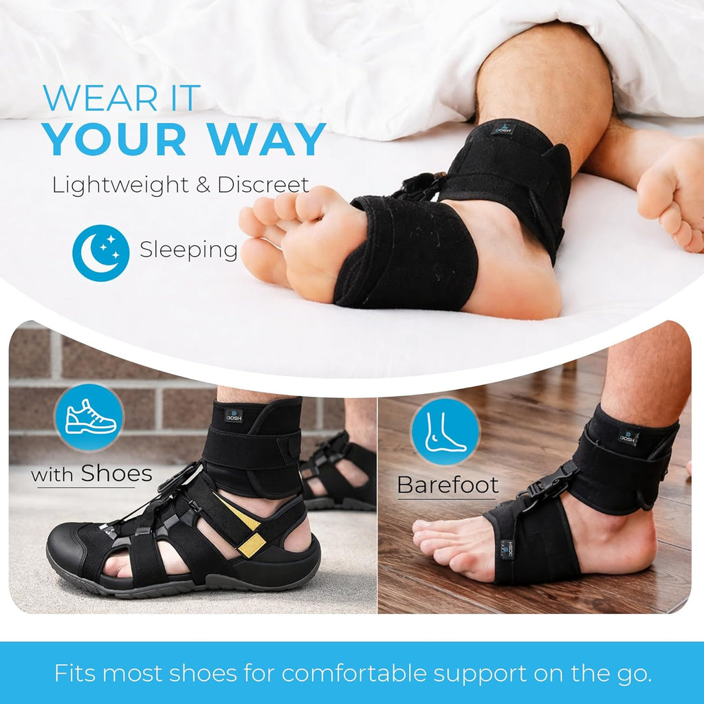 Dosh AFO Foot Drop Brace for Walking Support - Unisex

