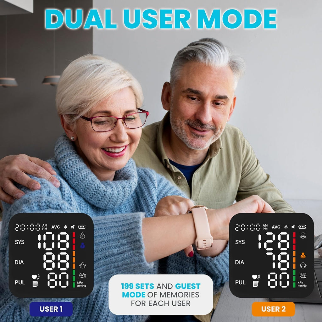 Acenis Automatic Upper Arm Blood Pressure Monitor for Home Use

