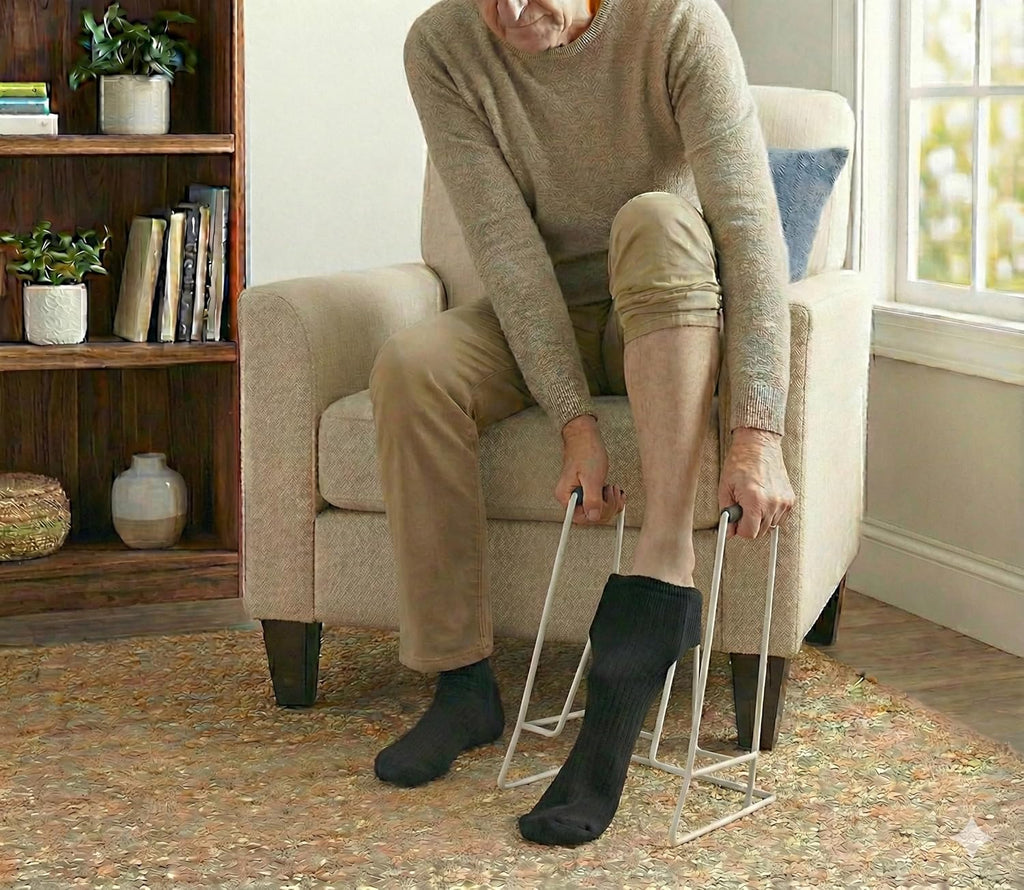 Rehabilitation Advantage Donner Sock Aid Tool for Compression Socks & Stockings

